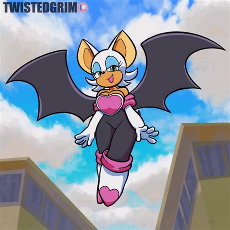 Rouge the Thicc by ZavielNG on Newgrounds.